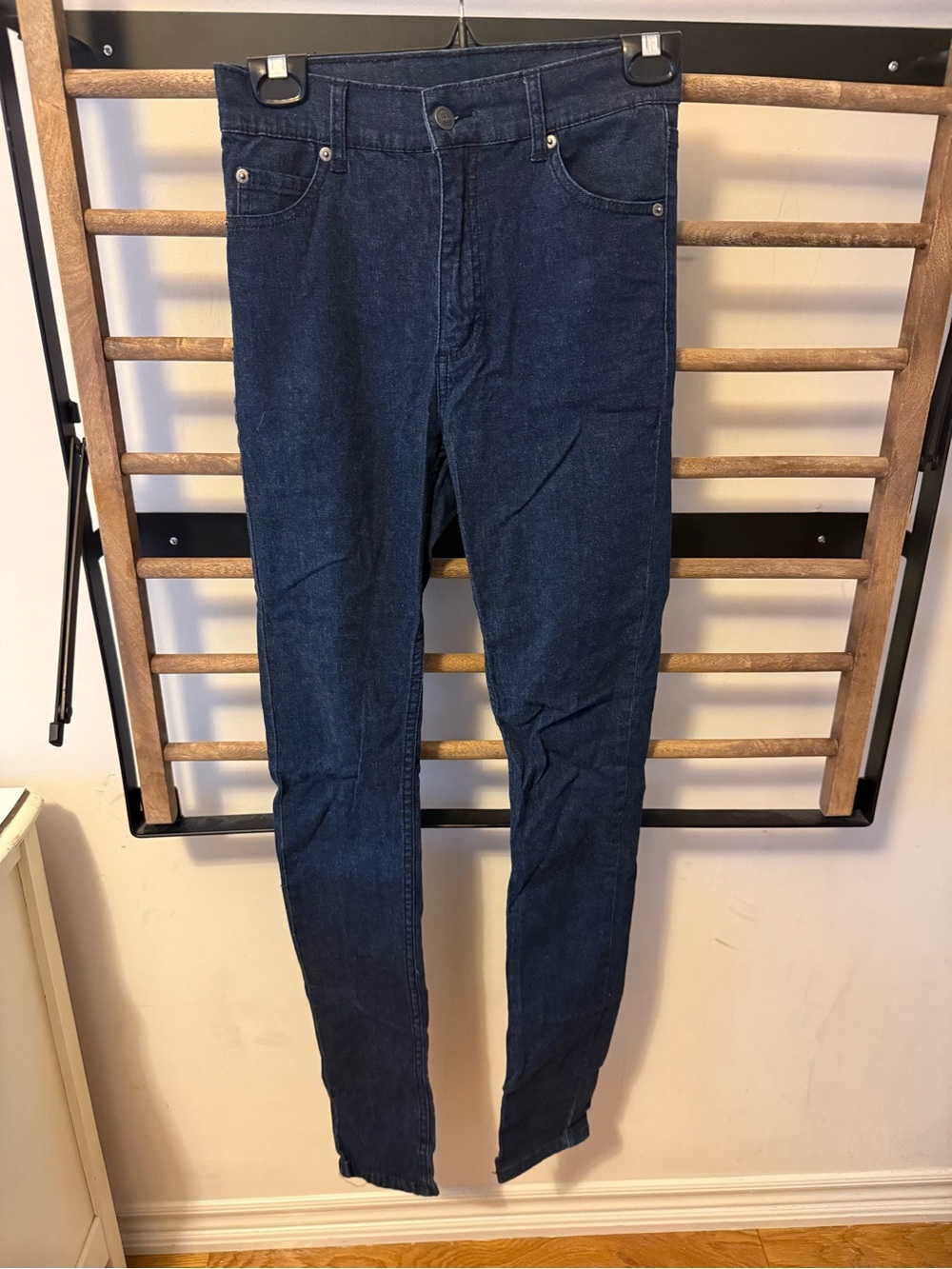 Cheap Monday Women's Dark Blue Skinny Jeans